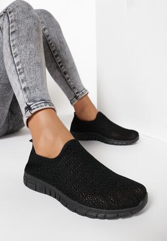 Czarne Buty Sportowe Thanne