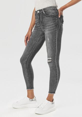 Szare Jeansy Slim Arriedenah