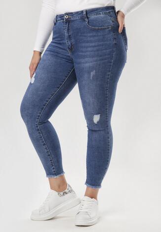 Niebieskie Jeansy Slim Ocedenah
