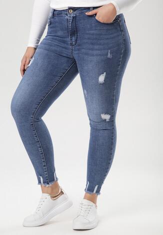 Niebieskie Jeansy Slim Thoninoire