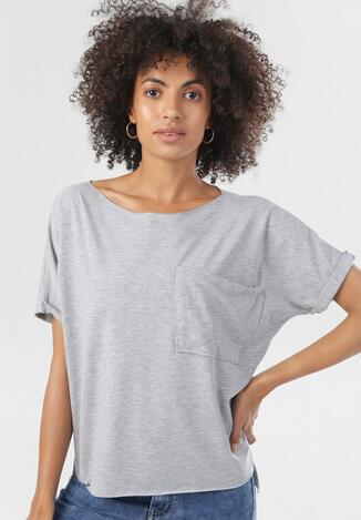 Szary T-shirt Nonariye