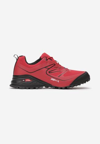 Czerwono-Czarne Buty Sportowe Sheiriel