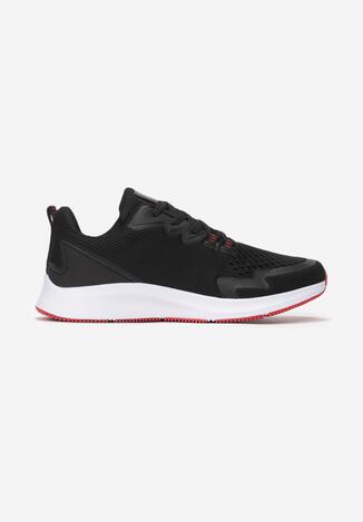 Czarno-Czerwone Buty Sportowe Calimis
