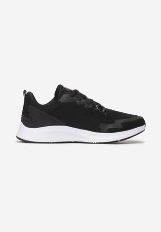 Czarno-Białe Buty Sportowe Calimis