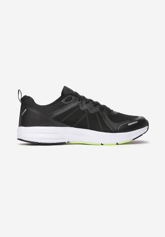 Czarno-Zielone Buty Sportowe Thessavien
