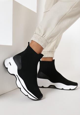 Czarne Sneakersy Iphanassa