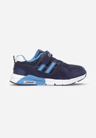 Granatowe Buty Sportowe Loraiwen