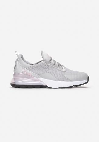 Szaro-Różowe Buty Sportowe Azalla