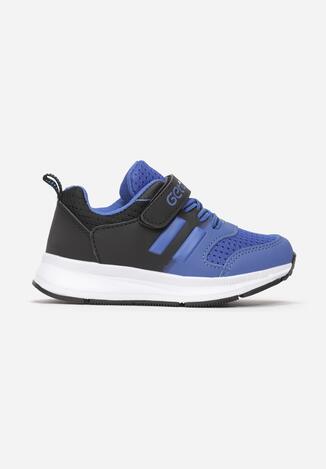 Czarno-Granatowe Buty Sportowe Coreameda