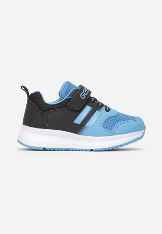 Czarno-Niebieskie Buty Sportowe Coreameda