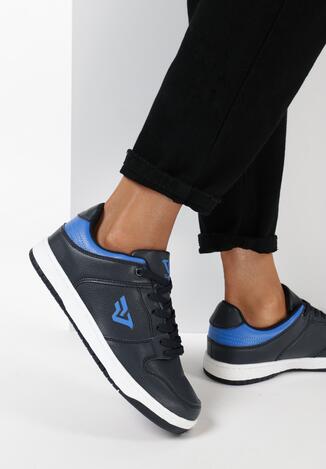 Granatowe Buty Sportowe Delmarah