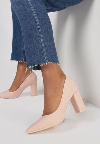 Różowe Czółenka Amalisia