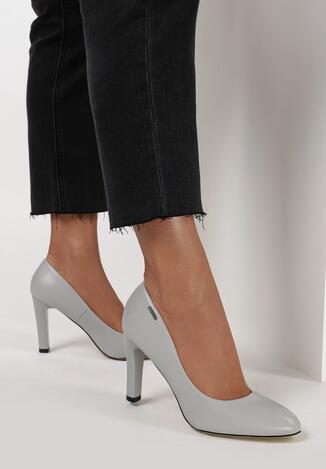 Szare Czółenka Sheve