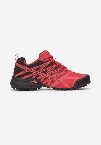 Czerwono-Czarne Buty Sportowe Pheropise