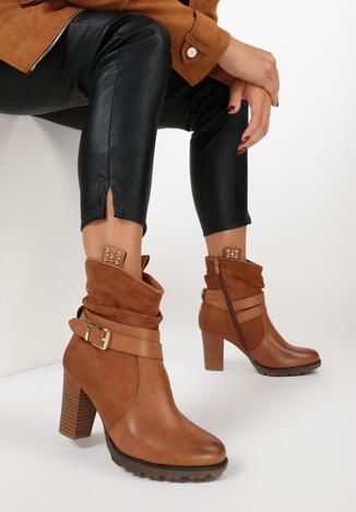 Camelowe Botki Adreahaneh