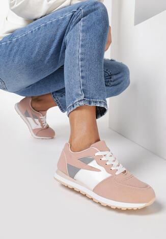 Różowe Buty Sportowe Loraethia