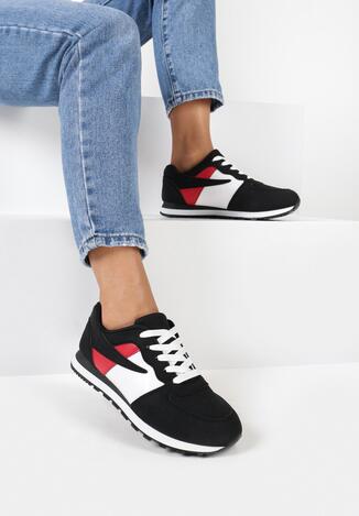 Czarne Buty Sportowe Loraethia