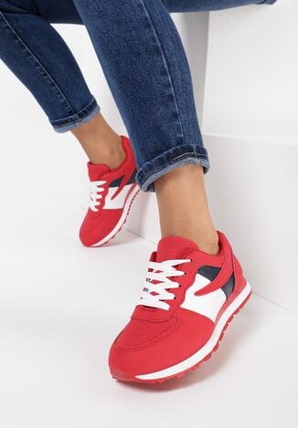 Czerwone Buty Sportowe Loraethia