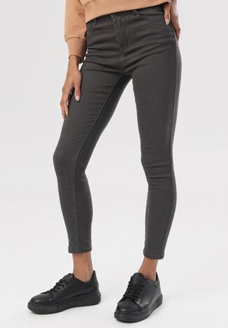 Ciemnoszare Spodnie Skinny Hireia