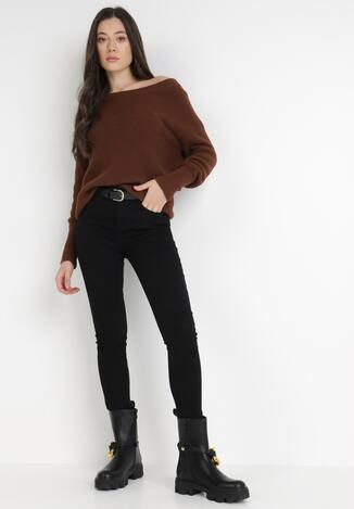 Czarne Spodnie Skinny Hireia