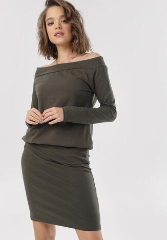 Khaki Sukienka Drenvielle