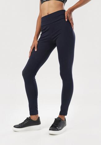 Granatowe Legginsy Briznys