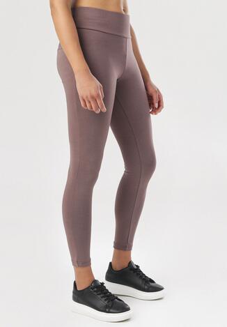 Brązowe Legginsy Briznys