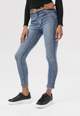 Niebieskie Jeansy Skinny Kahlithea