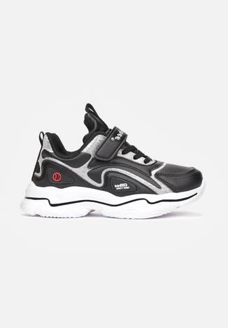 Czarne Buty Sportowe Fyrelnys