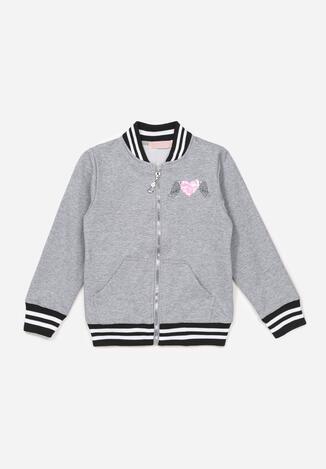 Jasnoszara Bluza Aerebel