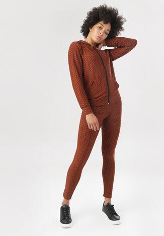 Camelowy Komplet Dresowy Thelorin