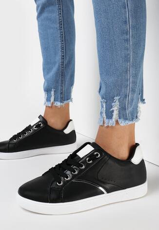 Czarne Buty Sportowe Irinlyn