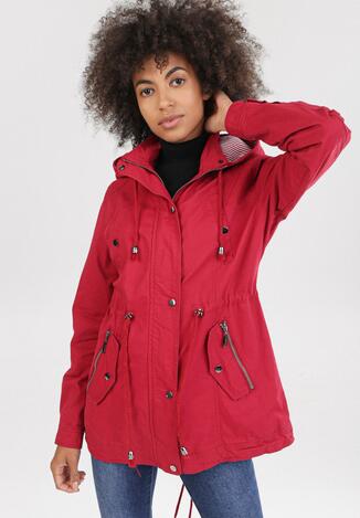 Bordowa Parka Zelllyss