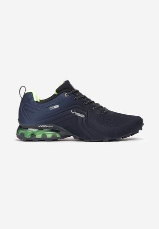 Granatowo-Zielone Buty Sportowe Vhesiesh