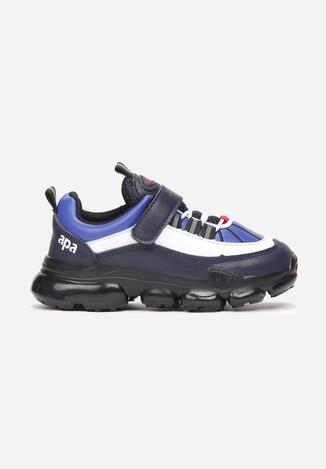 Granatowe Buty Sportowe Hellienne