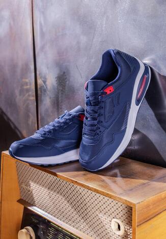 Granatowe Buty Sportowe Krynlyss