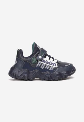 Granatowe Buty Sportowe Bridlivren