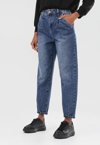 Niebieskie Jeansy Slouchy Oloren