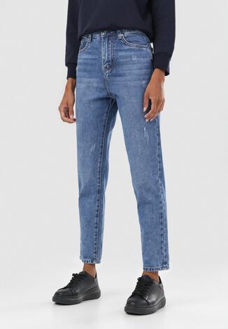 Niebieskie Jeansy Slouchy Johice