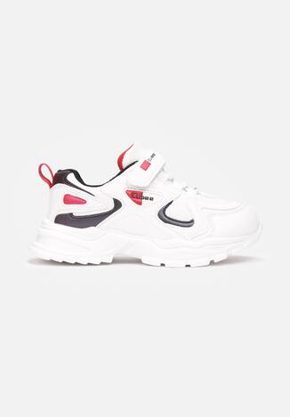 Biało-Czarne Buty Sportowe Qinlia