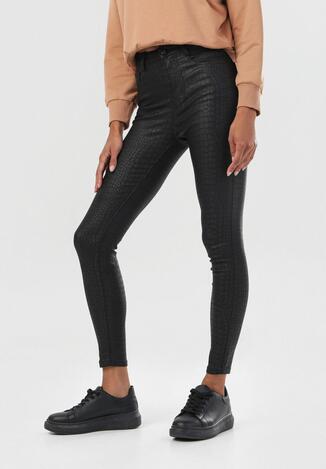 Czarne Spodnie Skinny Bellaluna