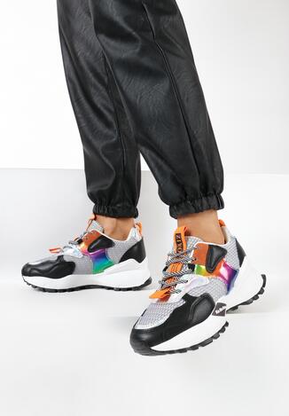 Czarne Sneakersy Vilineva