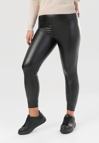 Czarne Legginsy Hyrova