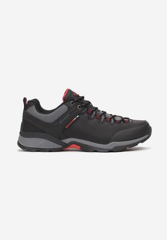 Czarno-Czerwone Buty Sportowe Urilvienne