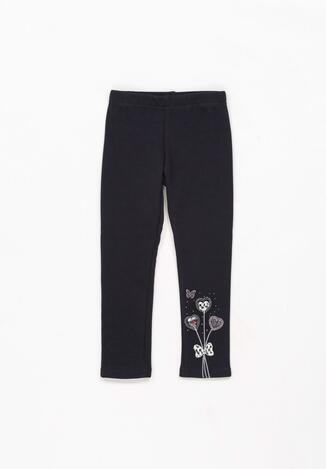 Granatowe Legginsy Felynore