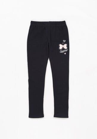 Granatowe Legginsy Charrya