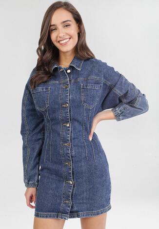 Niebieska Sukienka Jillenne