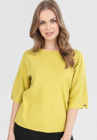 Jasnozielony Sweter Ristila
