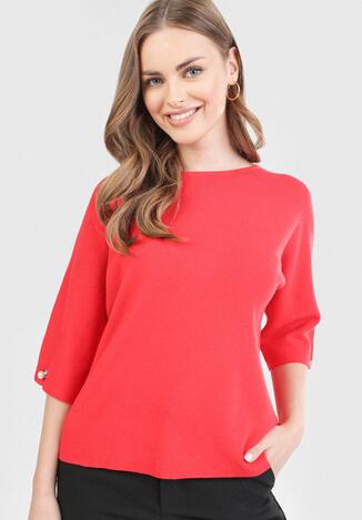 Czerwony Sweter Ristila