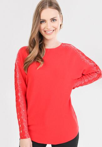 Czerwony Sweter Ynisania